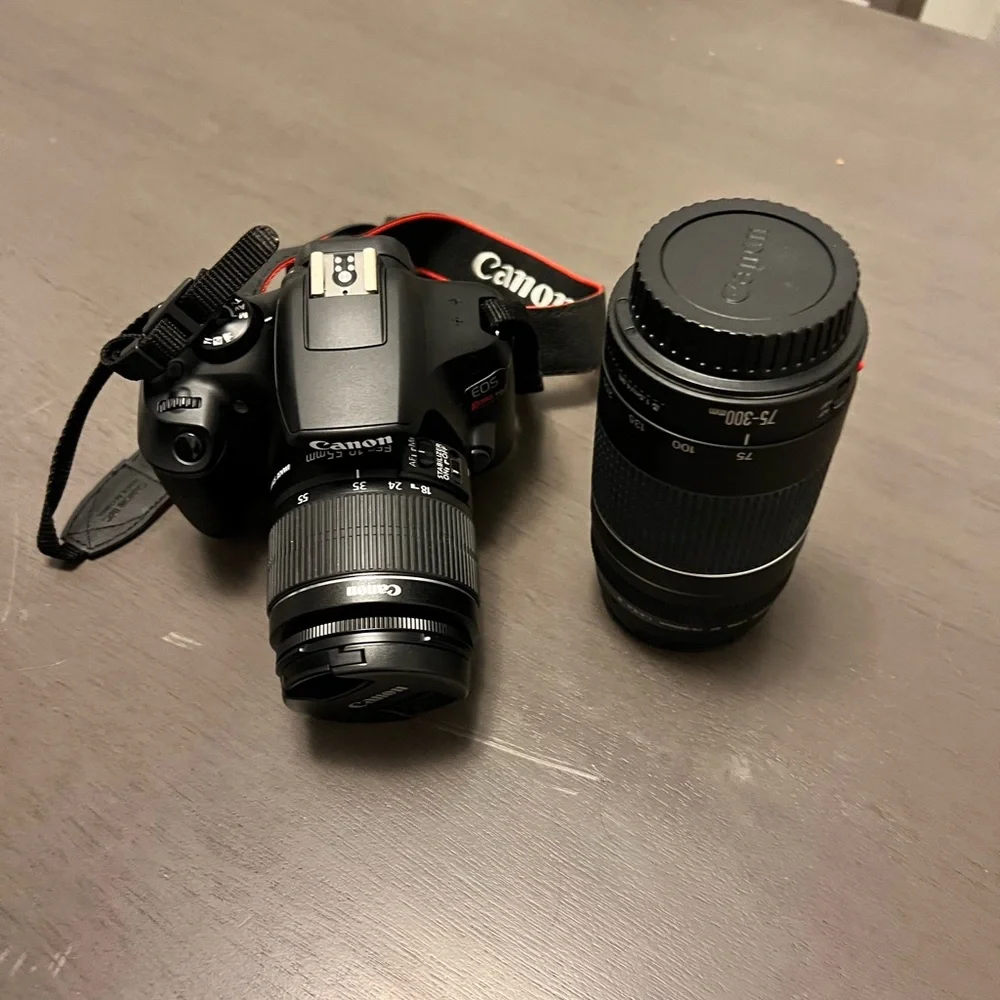 Canon EOS Rebel T6 Camera